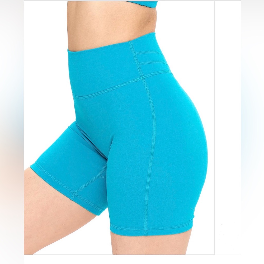 Buffbunny collection 6 inch legacy shorts Mar Women's Blue High-Waisted Shorts